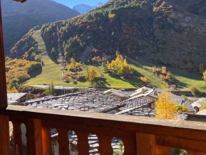 Apartamento entero, Apartamento 'Le Bouvreuil Ouille Du Midi' con vistas a la montaña in Bonneval-sur-Arc, Región de Saint-Jean-de-Maurienne