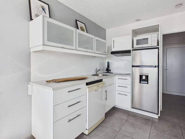 Studio entier, Studio cabine avec parking, vue mer - 4 pers. in Marseillan-Plage, Marseillan
