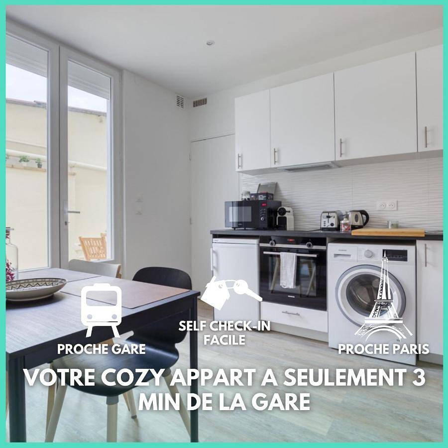 Appartement entier, Cozy Appart 4 Proche gare - Cozy Houses in Palaiseau, Essonne