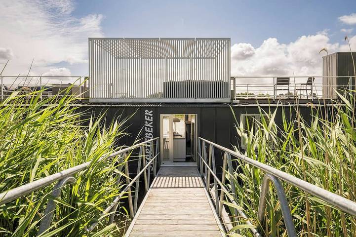 Ferienhaus für 8 Personen, mit Terrasse und Garten sowie Sauna, mit Haustier - 1
