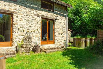 Gîte pour 5 personnes, avec terrasse et jardin à Cieux