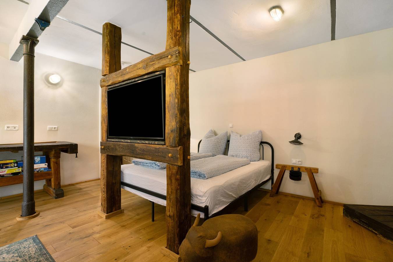 Ganze Wohnung, Ferienwohnung 'Alte Werkstatt' in Großthiemig, Naturpark niederlausitzer heidelandschaft (Brandenburg)
