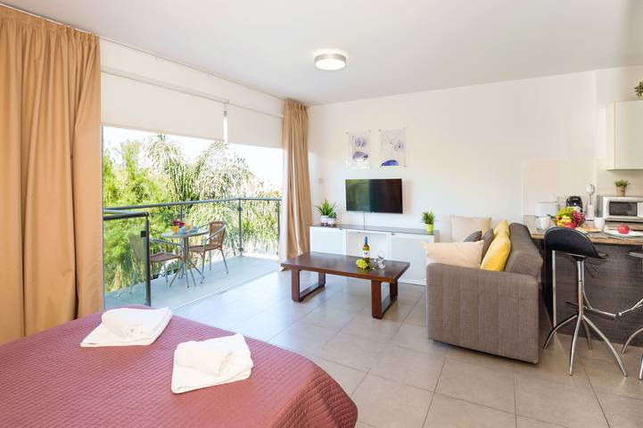 Last minute apartment for 3 people, with Balcony/Terrace and Pool in Protaras