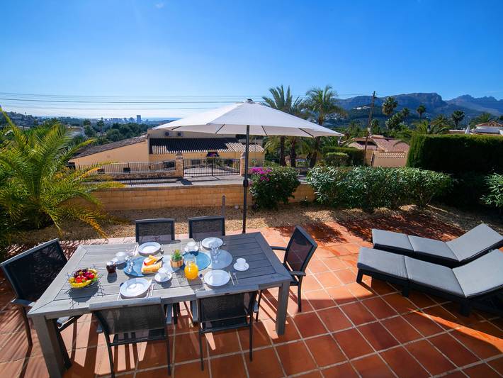 Ferienhaus für 5 Personen, mit Terrasse in Calpe