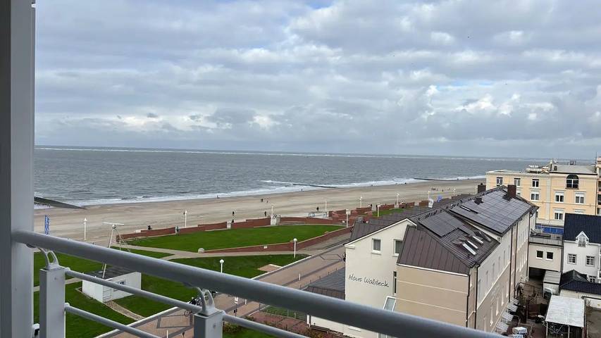 Ferienwohnung für 4 Personen, mit Balkon auf Norderney