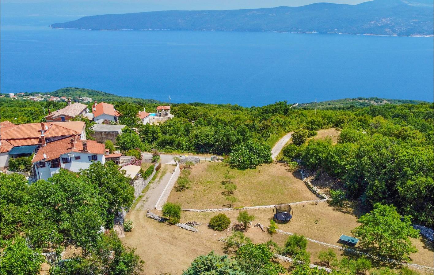 Maison de vacances pour 8 personnes avec terrasse in Kršan, Côte Est de l'Istrie
