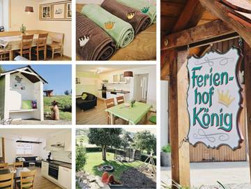 Ferienwohnung für 5 Personen, mit Garten und Terrasse, kinderfreundlich in Neukirch