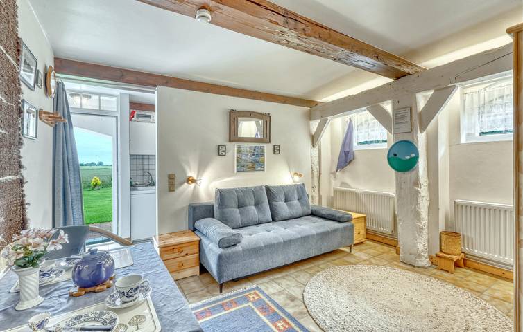 Ganze Ferienwohnung, Ferienwohnung mit Panoramablick in Galmsbüll - WiFi, TV, Parkplatz & Küche in Galmsbüll, Nordfriesland