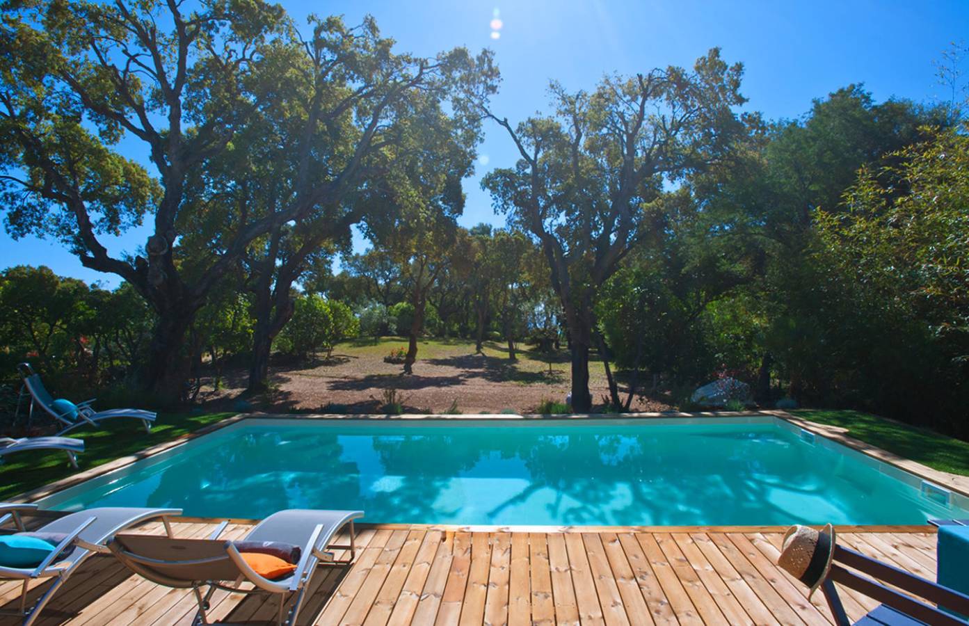 Delightful Beach House with Heated Saltwater Pool steps from Pinarello Beach in Pinarellu, Zonza