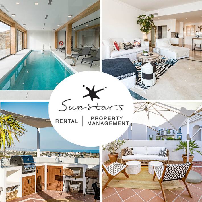Ferienwohnung für 4 Personen, mit Pool und Sauna sowie Balkon und Whirlpool, kinderfreundlich - 1