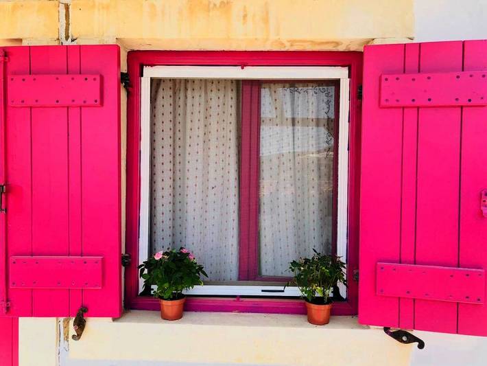 Appart’hôtel pour 2 personnes, avec Balcon et Terrasse ainsi que Jardin et Vue