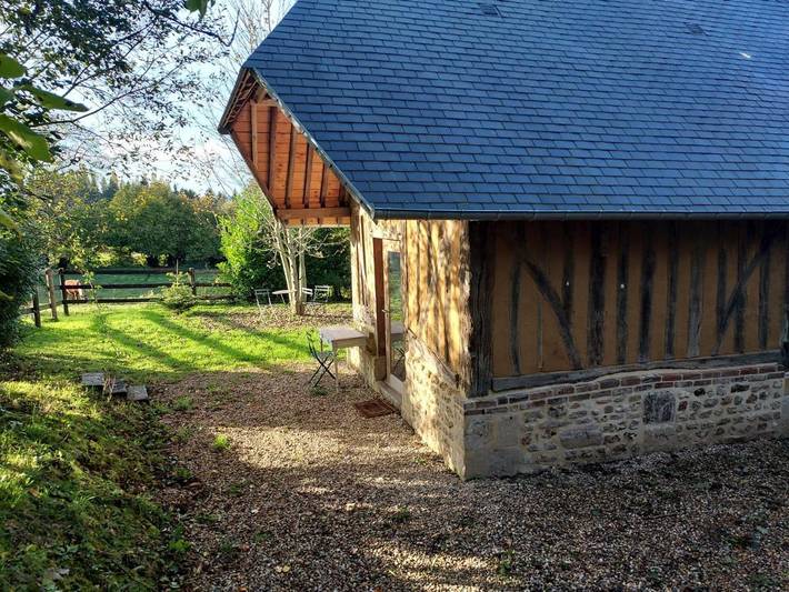Location de vacances pour 4 personnes, avec Terrasse à Les Authieux-sur-Calonne