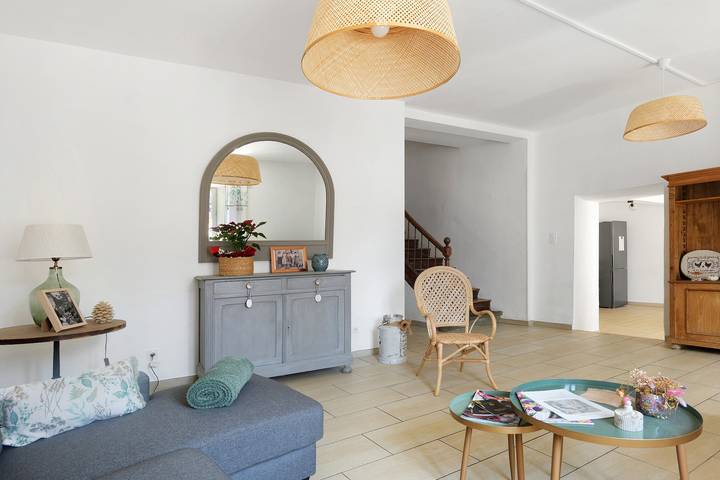 Familienhaus La Villa Cécile in Saint-Martin-de-Villereglan, Limoux und Umgebung