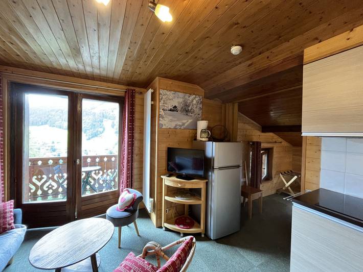 Hütte für 4 Personen, mit Balkon in Morzine