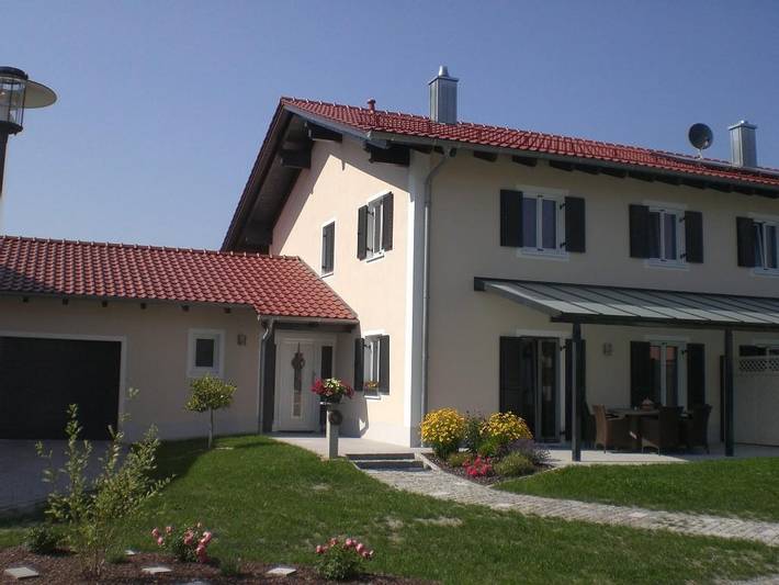 Ferienwohnung für 4 Personen, mit Balkon und Balkon/Terrasse sowie Whirlpool und Terrasse in Winzer