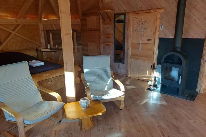 Ferienhaus für 2 Personen, mit Terrasse, mit Haustier