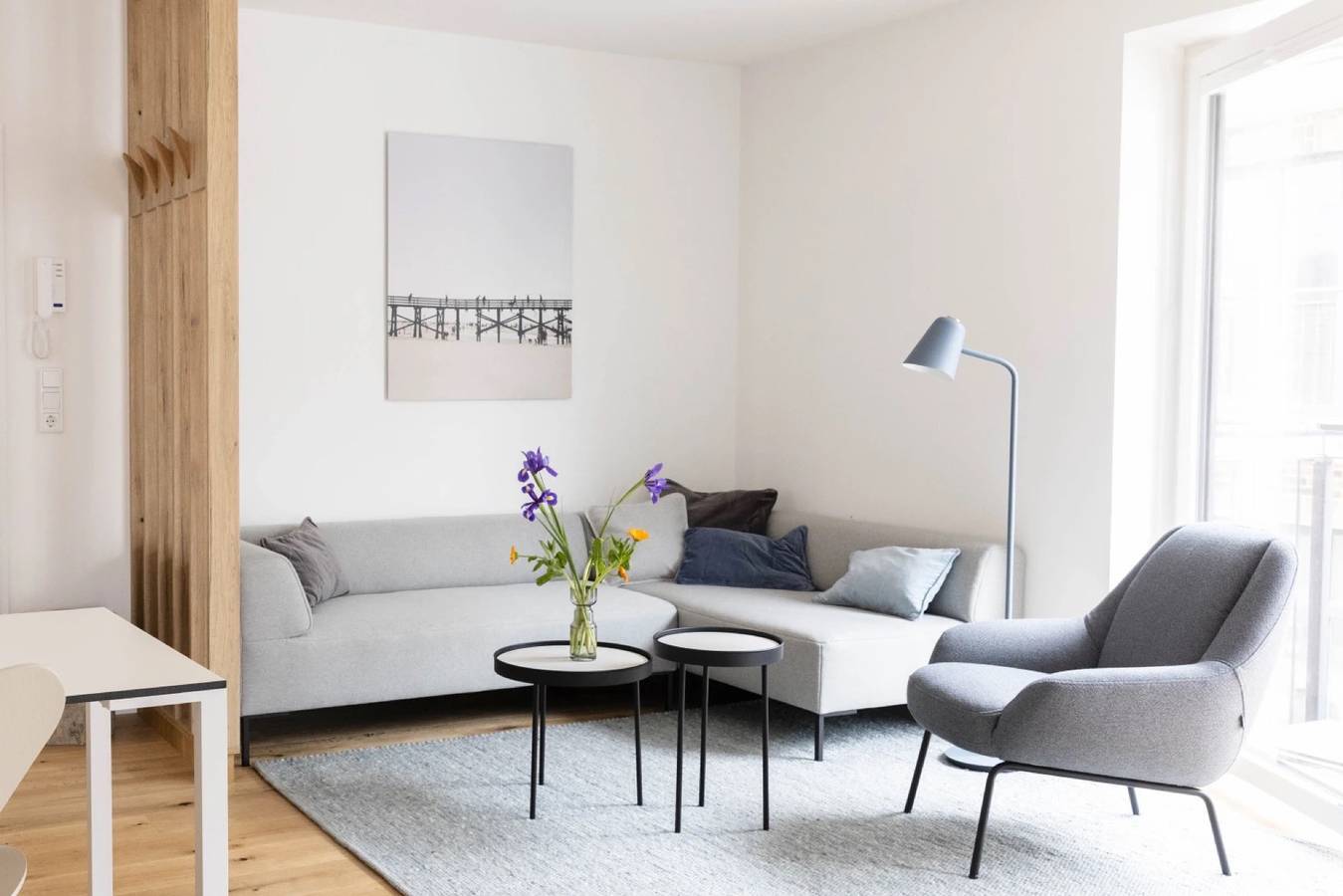 Appartement entier, Appartement 'Steuerbord' avec balcon et Wi-Fi in St. Peter-Bad, St. Peter-Ording