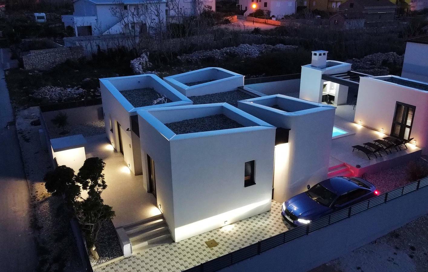 Ferienhaus für 6 Personen mit Pool in Razanac, Zadar