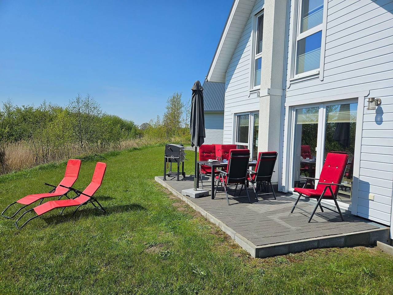 Haus Mara - Terrasse, Grill, Infrarotsauna, 2 Bäder, Kamin, 2 Parkplätze in Olpenitz, Kappeln