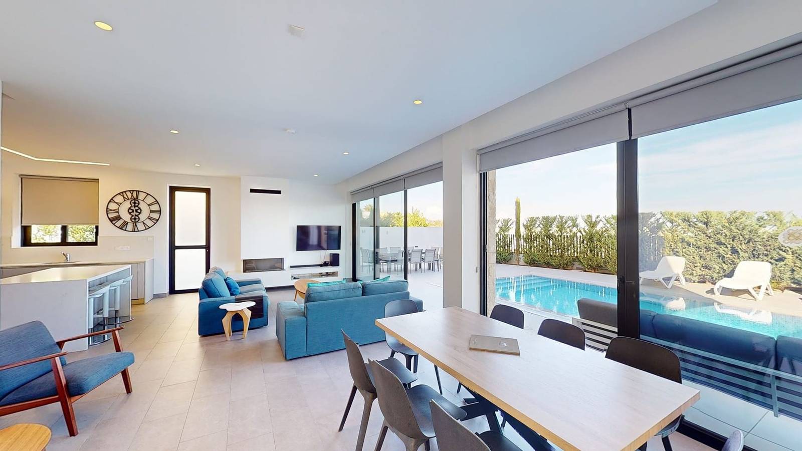 Enchanting Cyprus Beachfront Villa | Villa Terpsichore | 4 Bdr | Private Pool | Spacious Furnished Terrace | Prime Location | Protaras in Protaras, South Cyprus