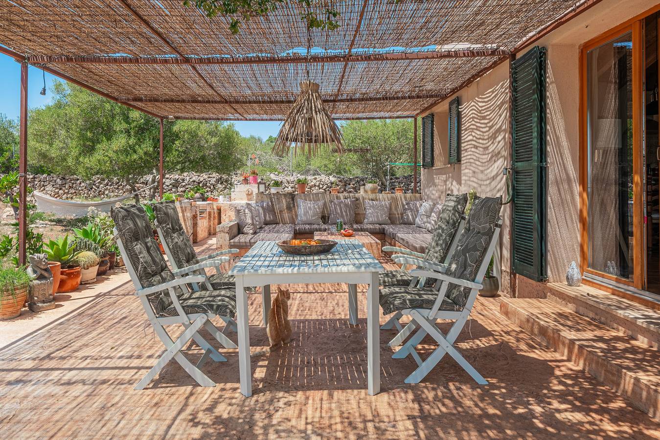 Maison rurale 'Punyetes' avec vue montagne, piscine privée et Wi-Fi in Santa Margalida, Majorque du Nord