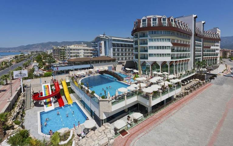 Hotel für 2 Personen, mit Sauna und Pool sowie Garten und Whirlpool in Alanya