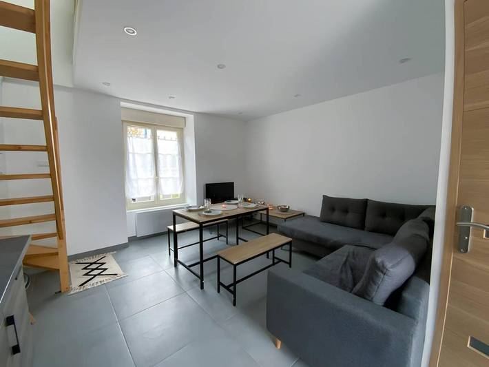 Appartement de vacances pour 4 personnes, avec jardin