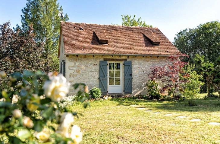 Cottage pour 2 personnes, avec piscine et jardin à Pinsac