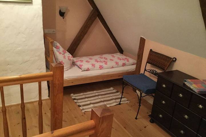 Ganze Wohnung, Ferienwohnung im reetgedeckten alten Forsthaus in Schönwalde am Bungsberg, Ostholstein