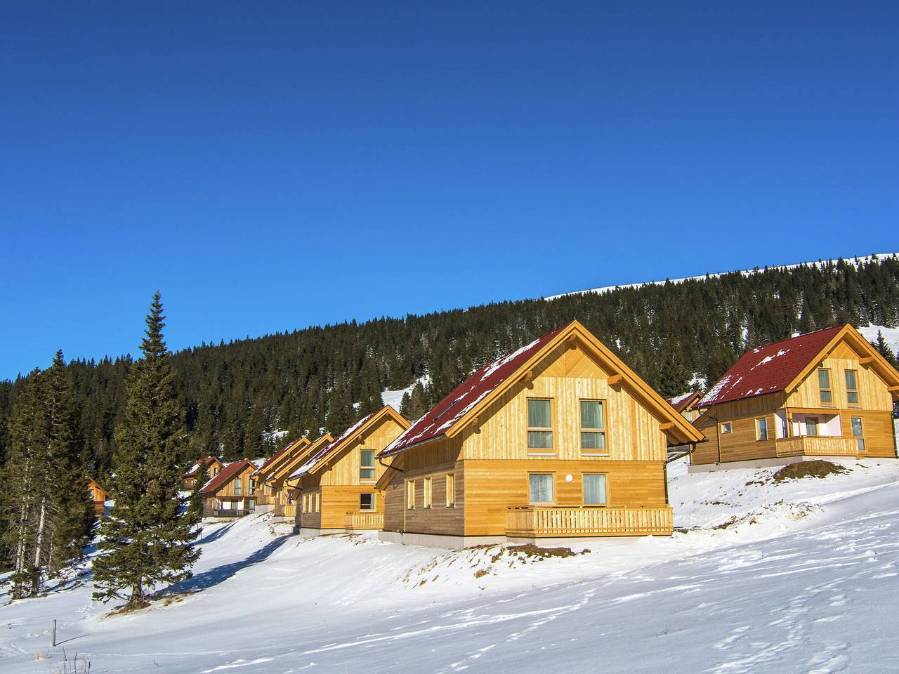 Chalet in Kärnten mit Sauna nahe Skipisten in Unterkärnten