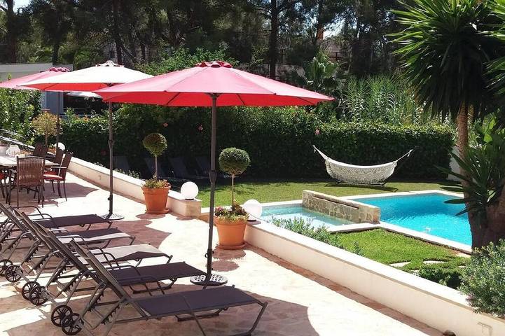 Holiday rental for 9 people, with balcony and sauna in Peguera