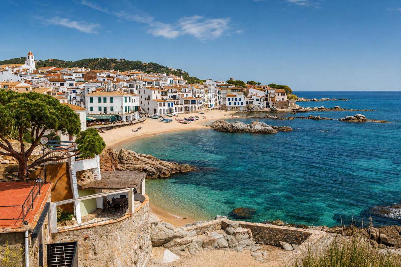 Kampaoh Calella de Palafrugell in Platja de Port Bo (Palafrugell), Palafrugell