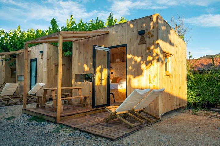 Camping für 4 Personen, mit Garten und Terrasse sowie Pool an der Costa de la Luz - 3