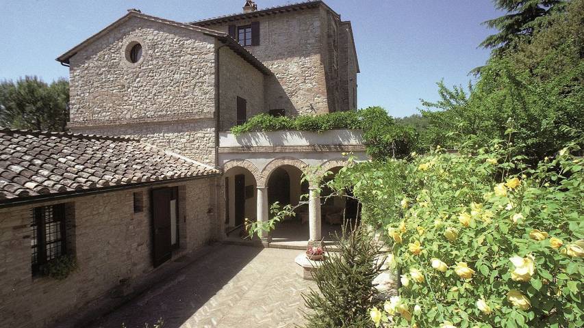 Casa vacanza per 4 persone, con terrazza e piscina nonché giardino, con animali domestici in Corciano