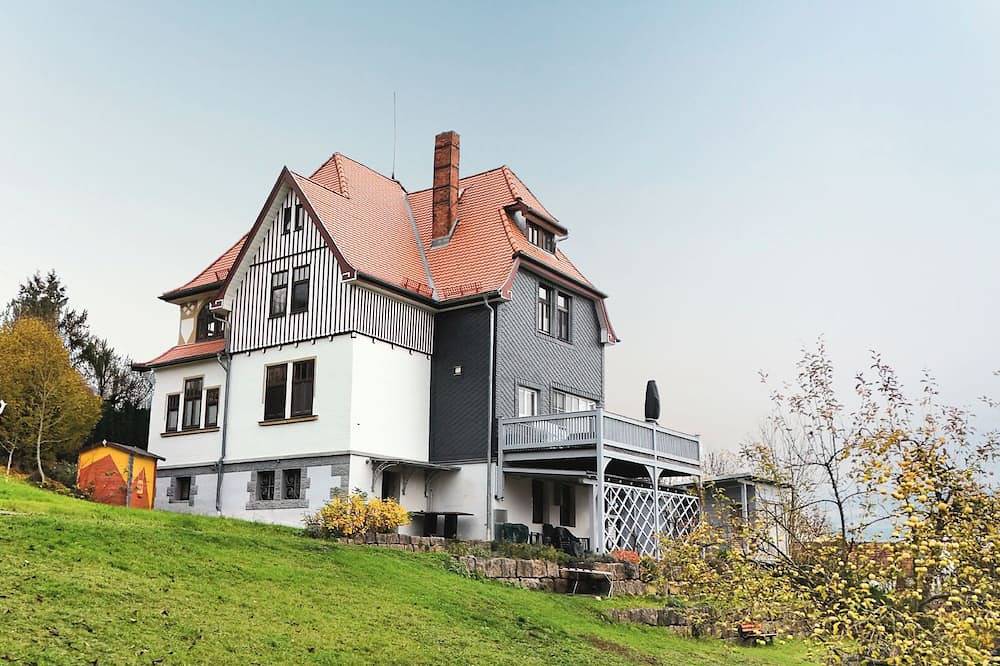 Gemütliche Jugendstilvilla im Naturparadies Großer Gleichberg in Gleichamberg, Römhild