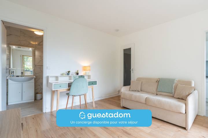 Studio für 2 Personen, mit Balkon - 1