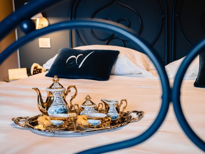 Værelse for 2 personer med jacuzzi in Chiavari, Riviera di Levante