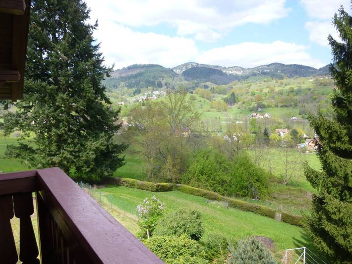 Gîte pour 4 personnes, avec balcon et jardin en Alsace - 2