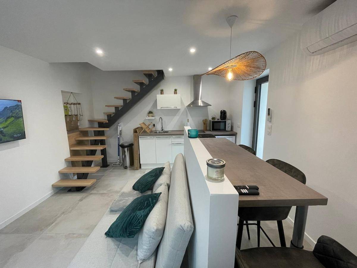 Appartement entier, T2, Aéroport, Cnpe, Ufpi, Rte in Villette-d'Anthon, Région de Vienne