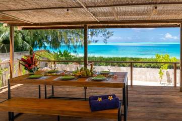 Gîte pour 4 personnes, avec vue et jardin dans Bora Bora