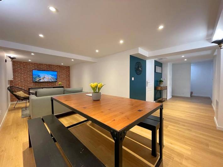 Maison d’hôte pour 8 personnes, avec terrasse et jardin