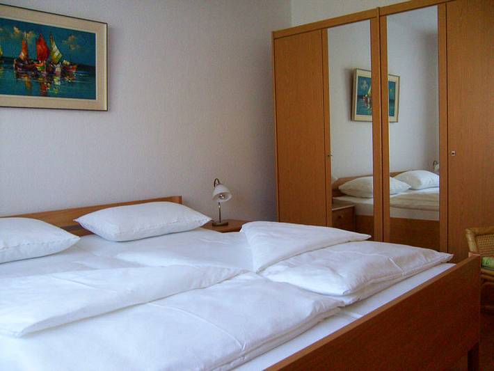Ganze Wohnung, Haus Johannsen - 2-Raum-Fewo Andromeda in Hafen Büsum, Büsum