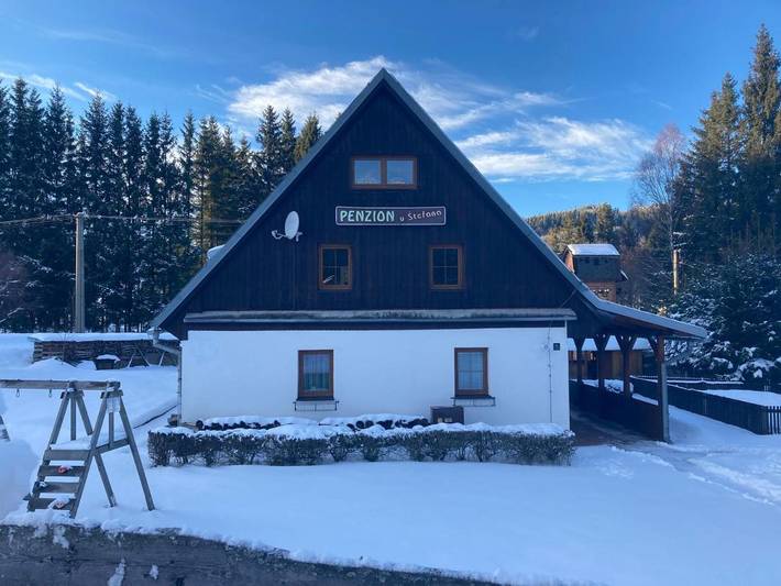 Ferienhaus, mit Garten und Ausblick