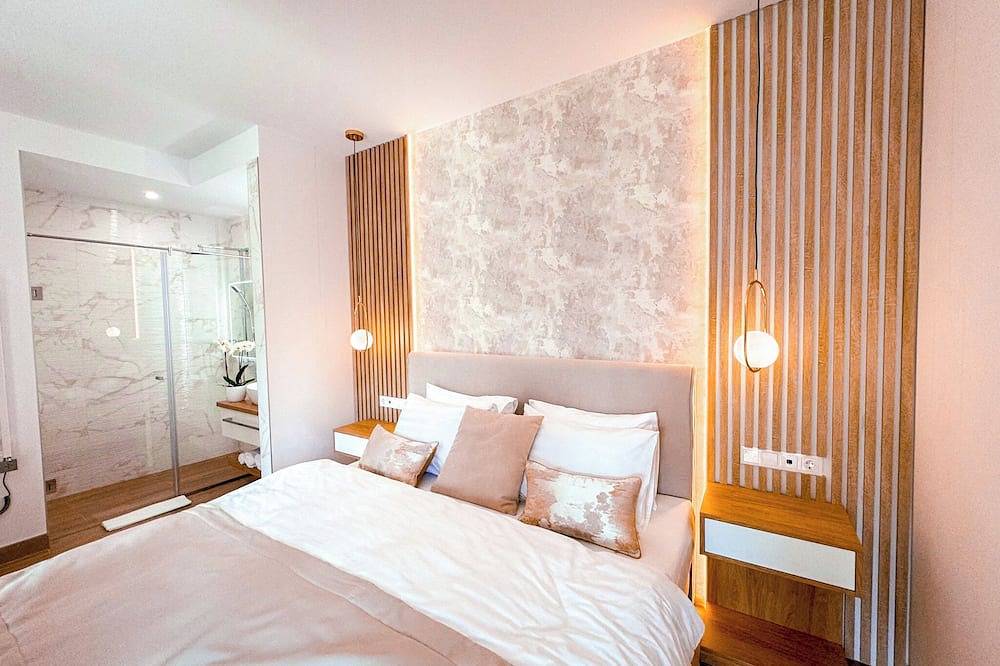 Ganze Wohnung, Prémium apartman Tihany központjában, kültéri jacuzzival és infraszaunával. in Tihany, Balatonfüredi járás