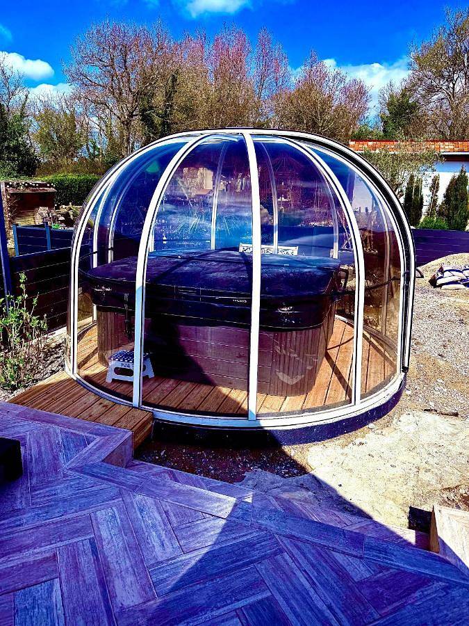 Location de vacances pour 4 personnes, avec piscine et jardin ainsi que jacuzzi et sauna à Saint-Martin-Boulogne - 4