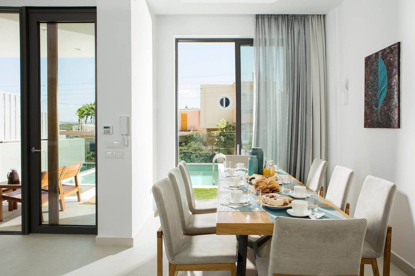 Chalet para 8 personas con vistas al mar in Agioi Apostoli, Region de Chania