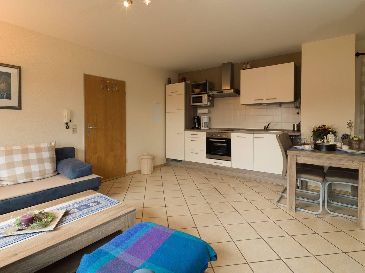 Geheel vakantieappartement, Appartement, douche, Wc, 1 slaapkamer in Merzig, Saar-Nahe-Bergland