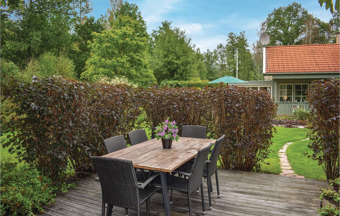 Ferienhaus für 6 Personen mit Sauna in Östergötland