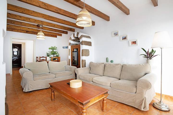 Casa rural para 6 personas, con jardín en Tías - 4