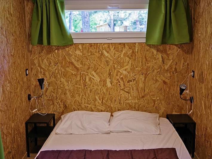 Le Petit Liou - Camping Sites et Paysages - Lodge 5 personnes - Ecolodge Nature sans sanitaire in Embrun, Parc national des Écrins